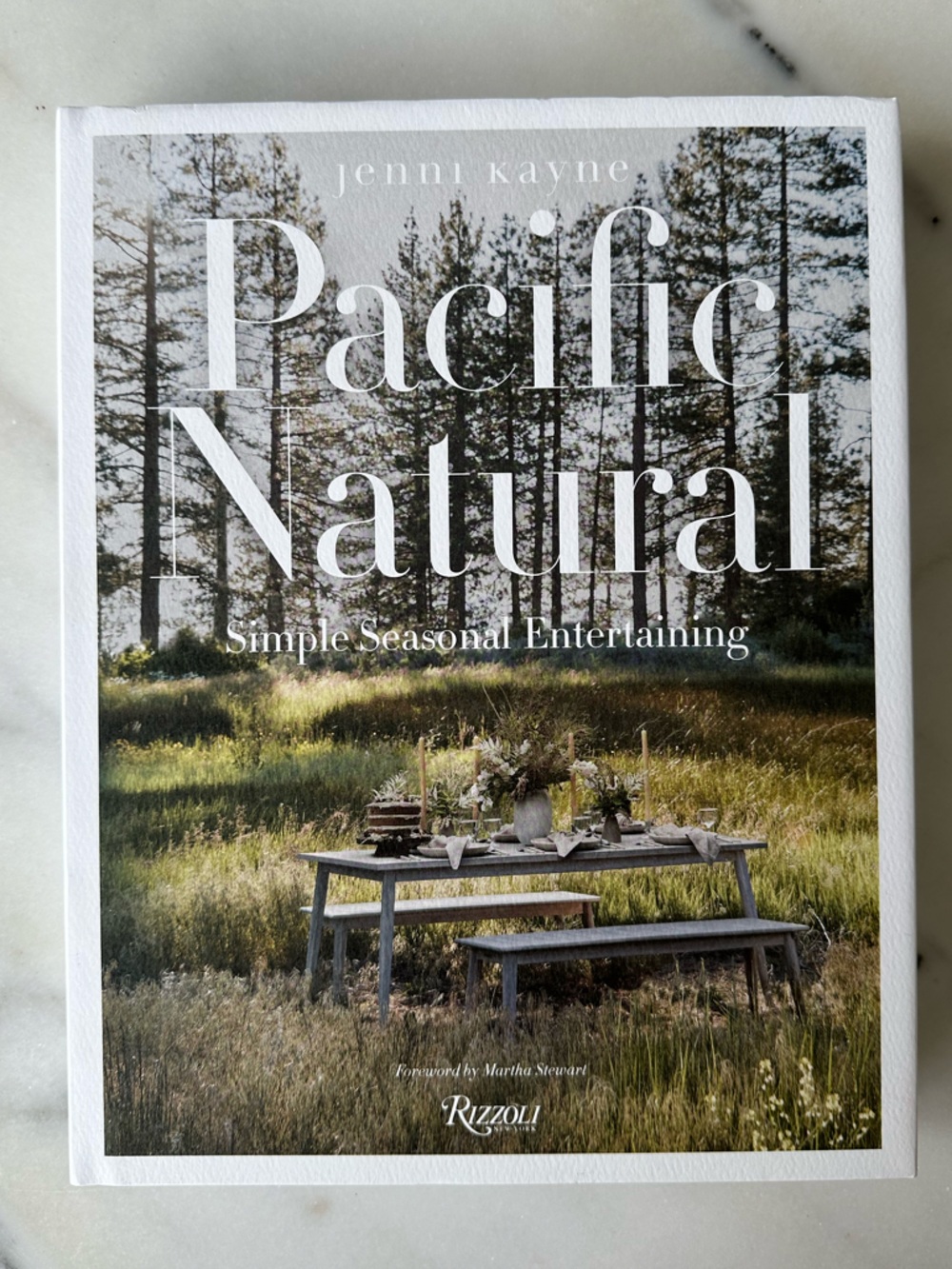 Jenni Kayne Pacific Natural Hardcover Book - Simple Seasonal Entertaining